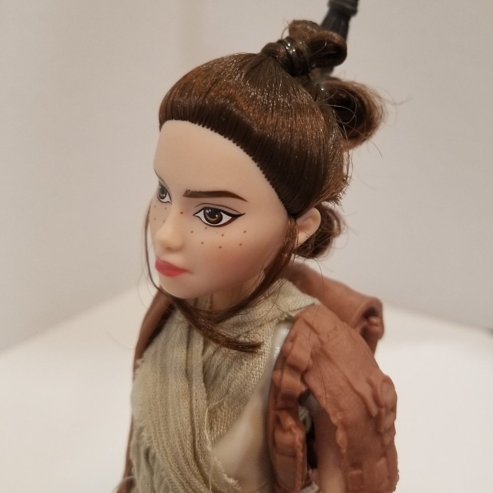 Star Wars Forces of Destiny Rey of Jakku Doll/Action Figure, EUC.      HOST PICK - Picture 7 of 12
